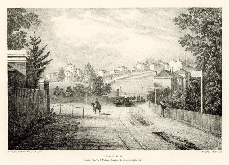 Herne Hill, London af Thomas Mann Baynes