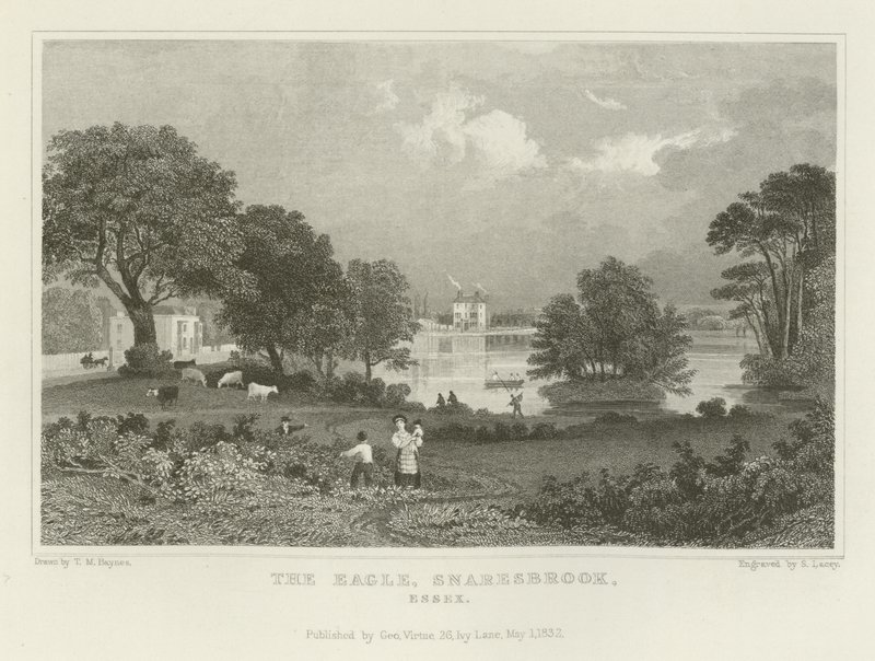 The Eagle, Snaresbrook, Essex af Thomas Mann Baynes