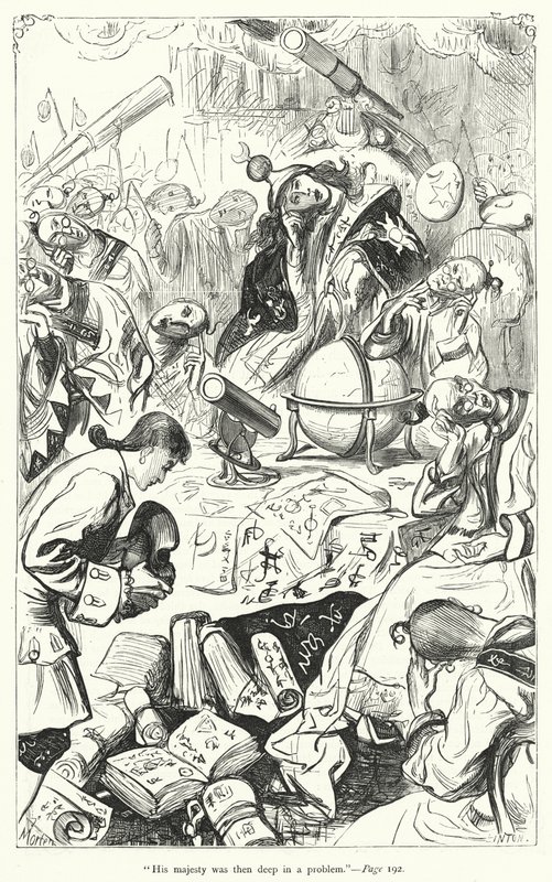 Illustration til Gullivers rejser af Jonathan Swift (gravering) af Thomas Morten