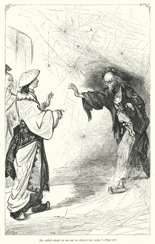 Illustration til Gullivers rejser af Jonathan Swift (gravering) af Thomas Morten