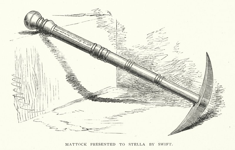 Illustration for livet af Jonathan Swift (gravering) af Thomas Morten