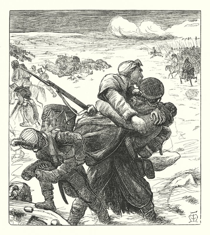 Regimentets fader (gravering) af Thomas Morten