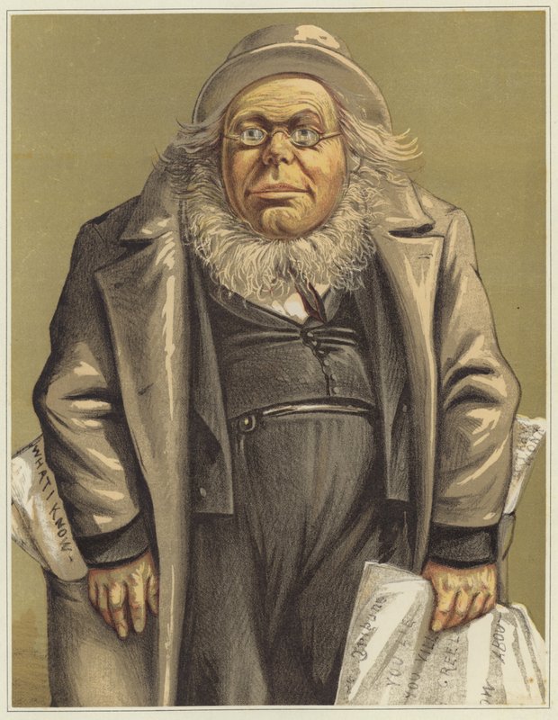 Karikatur af Horace Greeley af Thomas Nast