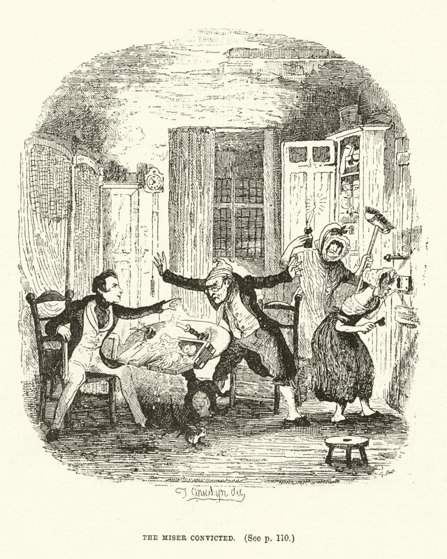 Illustration til Valentine Vox (gravering) af Thomas Onwhyn