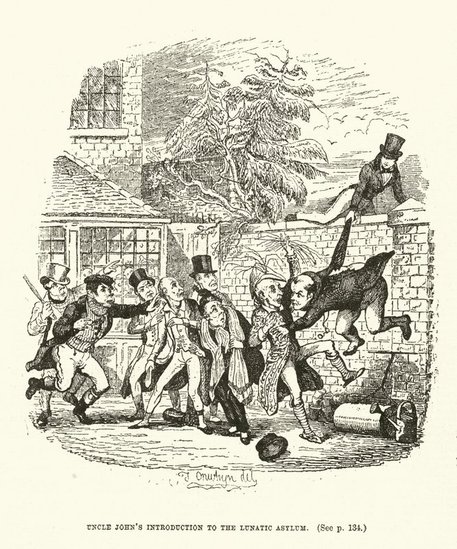 Illustration til Valentine Vox (gravering) af Thomas Onwhyn