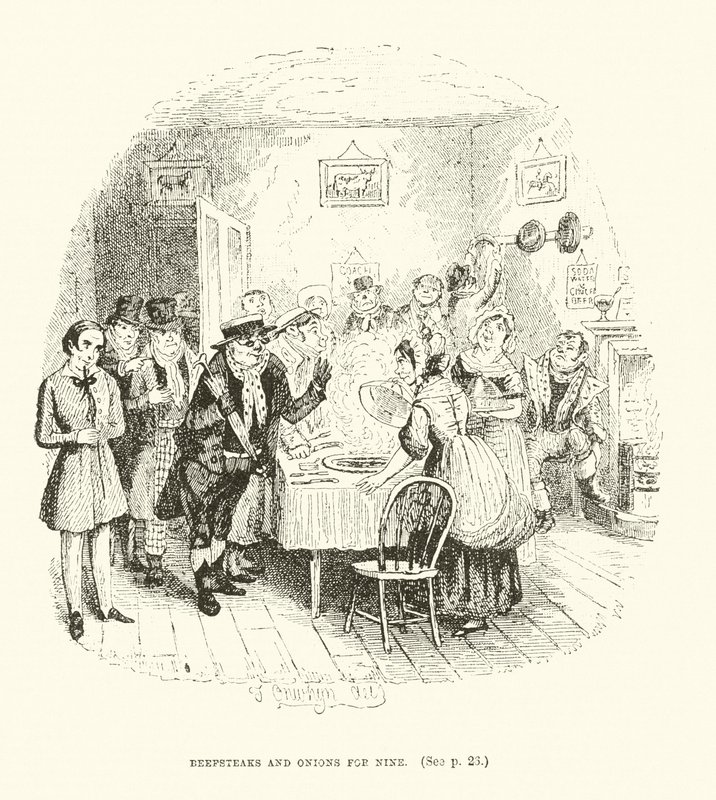 Illustration til Valentine Vox (gravering) af Thomas Onwhyn