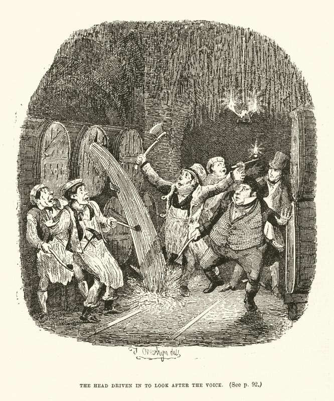 Illustration til Valentine Vox (gravering) af Thomas Onwhyn