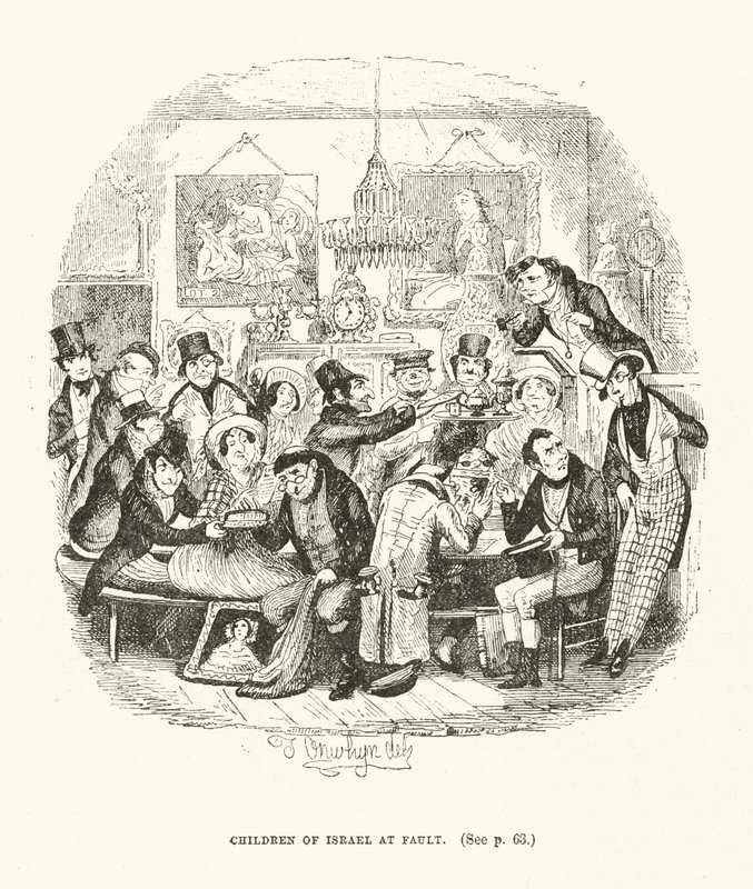 Illustration til Valentine Vox (gravering) af Thomas Onwhyn