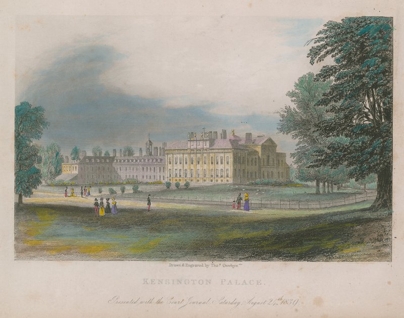 Kensington Palace, London af Thomas Onwhyn