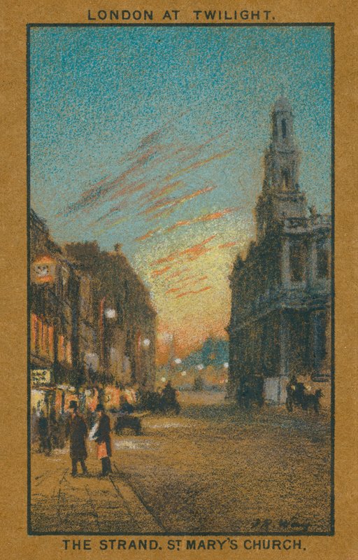 London i tusmørke: The Strand, St Mary
