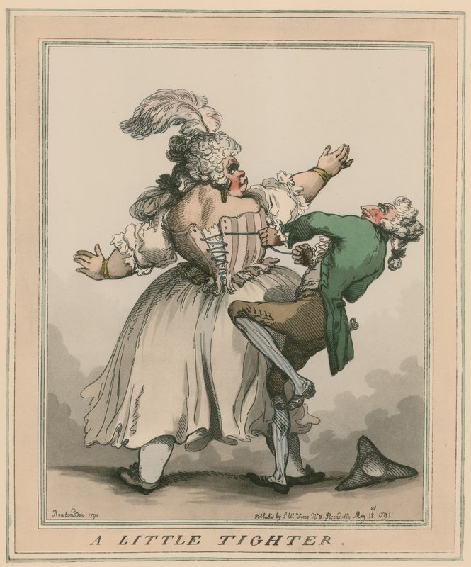 Lidt strammere af Thomas Rowlandson