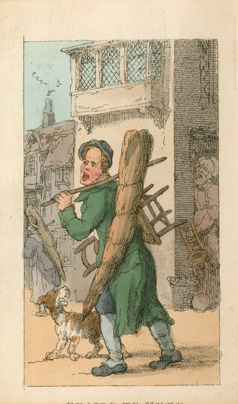 Stole til reparation af Thomas Rowlandson