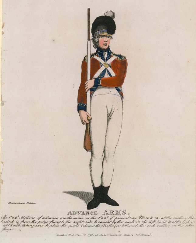 Clerkenwell Association: Advance Arms af Thomas Rowlandson