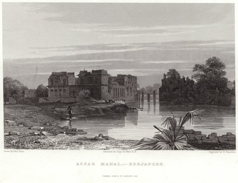 Asar Mahal i Bijapore af Thomas Shotter Boys