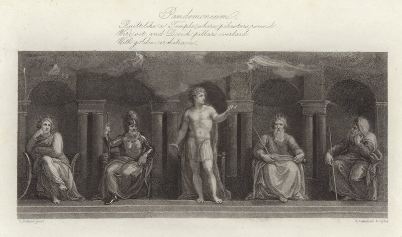 Pandemonium af Thomas Stothard