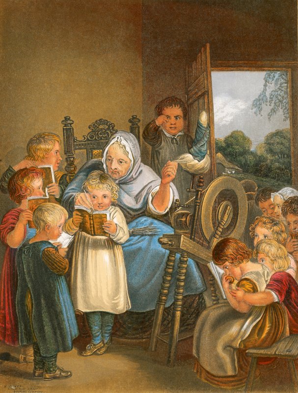 Skolemesterinden af Thomas Stothard