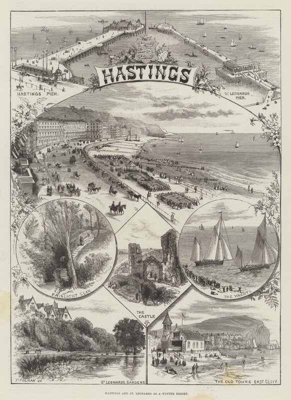 Hastings og St Leonards som vinterferiested af Thomas Sulman