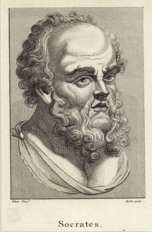 Sokrates af Tiziano Vecelli