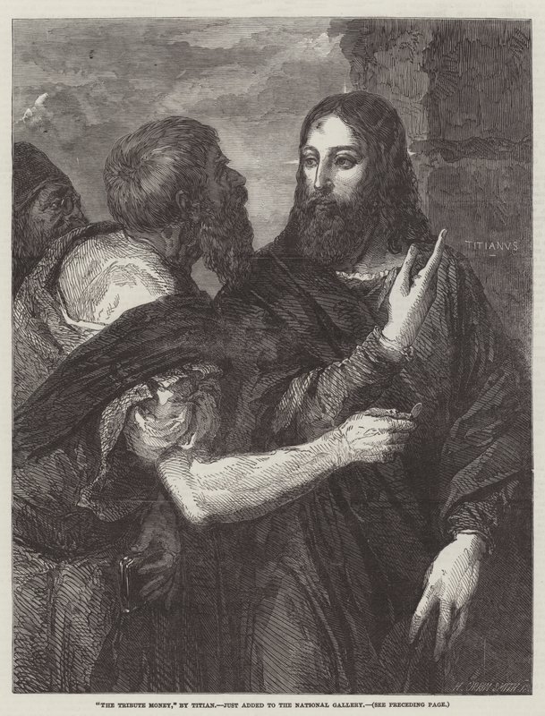 Hyldestpengene af Tiziano Vecelli