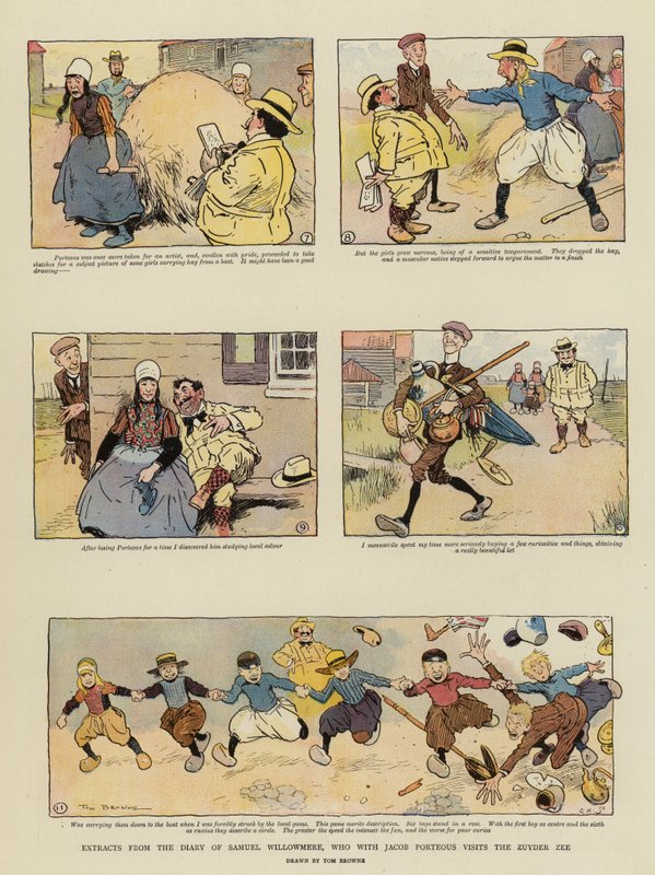 Uddrag fra Samuel Willowmeres dagbog, der sammen med Jacob Porteous besøger Zuyder Zee af Tom Browne