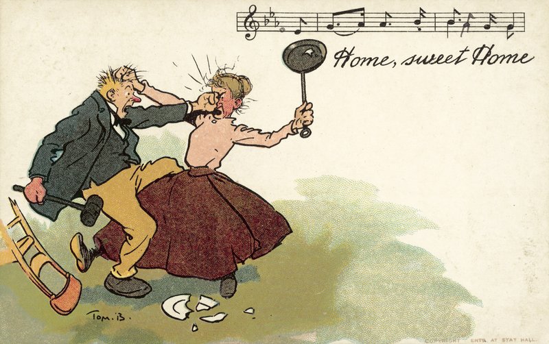 Home Sweet Home, vold i hjemmet af Tom Browne