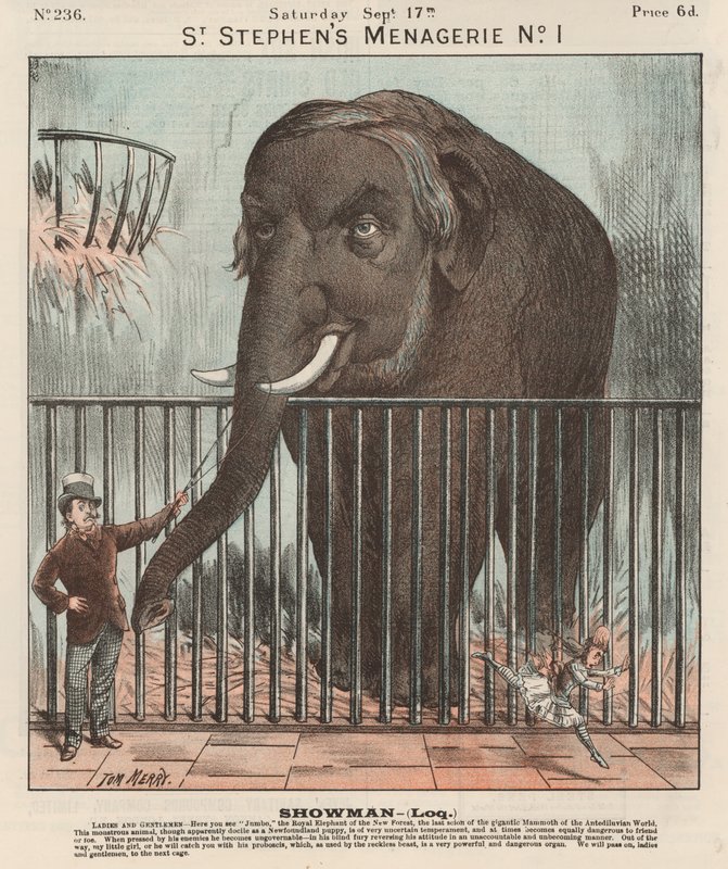 Jumbo (farve litho) af Tom Merry