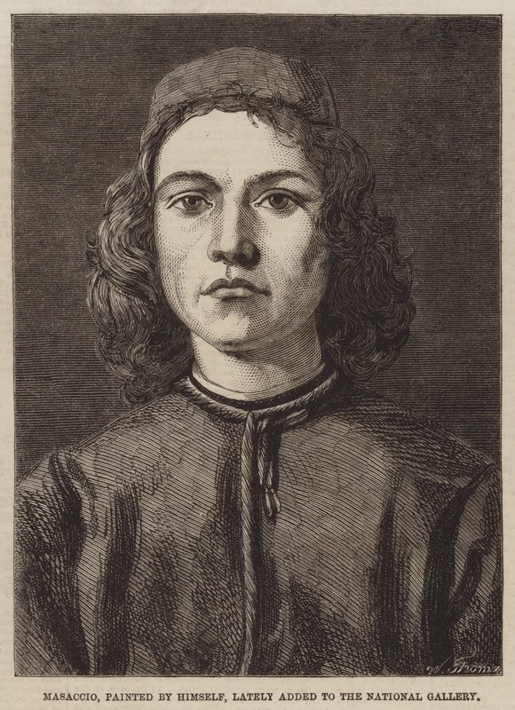 Masaccio, malet af ham selv, blev for nylig tilføjet National Gallery af Tommaso Masaccio