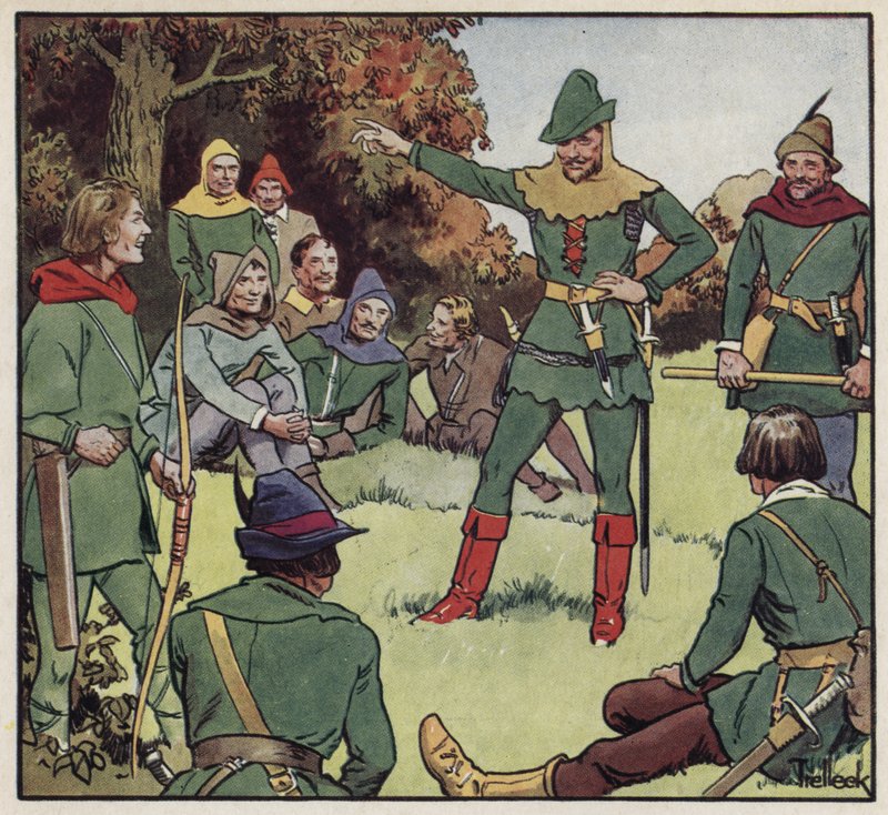 Robin Hood og hans muntre mænd af Trelleek