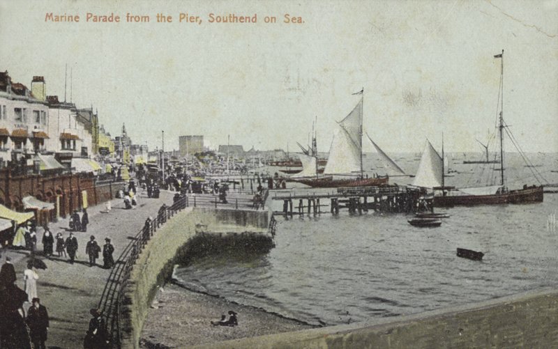 Marine Parade, Southend On Sea (farvefoto) af Unbekannt