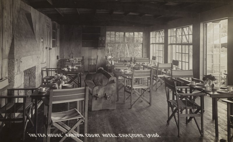 Tea House, Easton Court Hotel, Chagford (s/h-billede) af Unbekannt