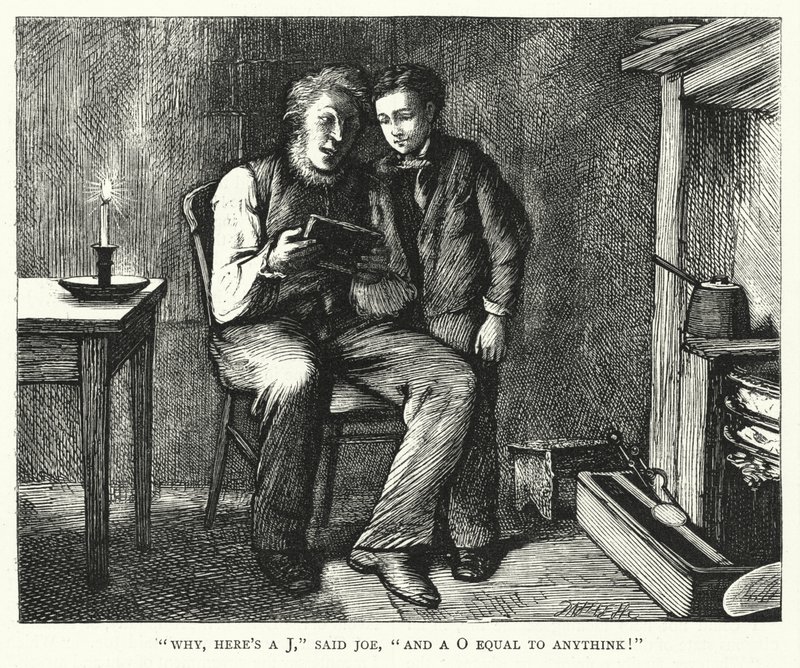 Illustration til store forventninger af Charles Dickens af Unbekannt Unbekannt