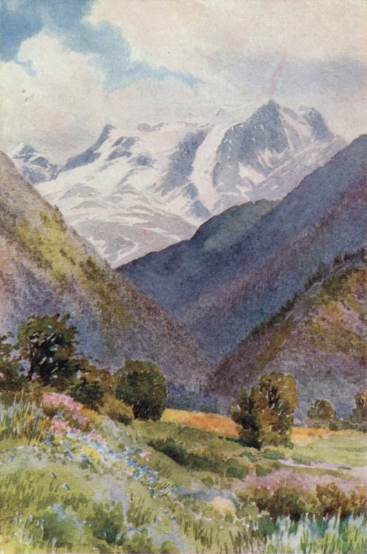 Mount Haramokh, fra Erin Nullah af Unbekannt Unbekannt