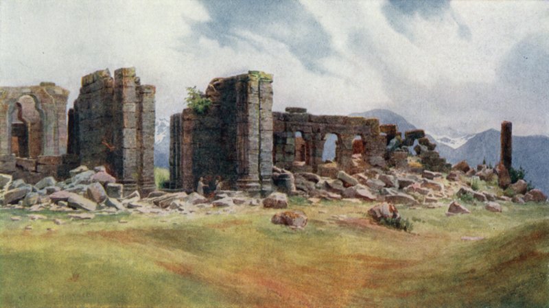 Ruineret Gateway of Martand af Unbekannt Unbekannt