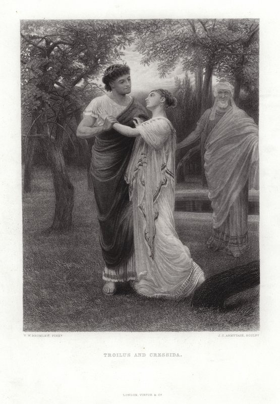 Troilus og Cressida af Valentine Walter Lewis Bromley