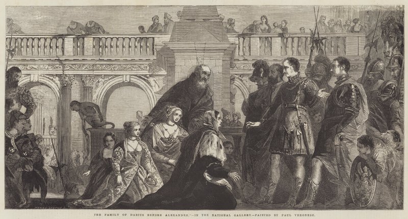 Familien af Darius før Alexander af Paolo Veronese