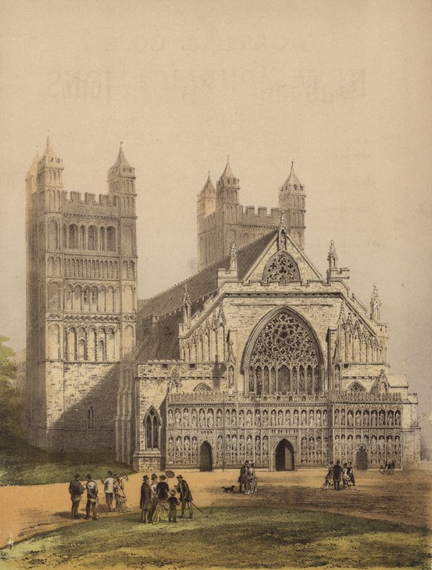 Exeter Cathedral, Devon af W.L. Walton