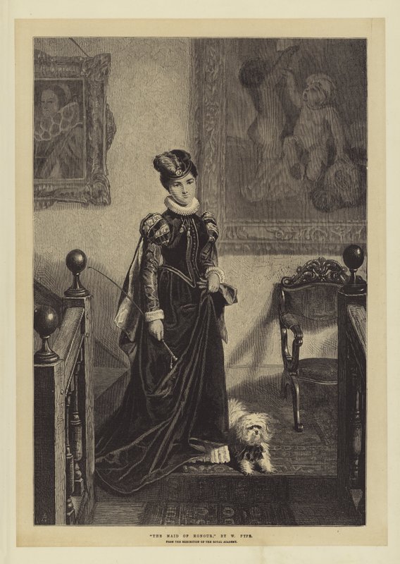 The Maid of Honor, fra Udstillingen af Det Kongelige Akademi af W. Fyfe