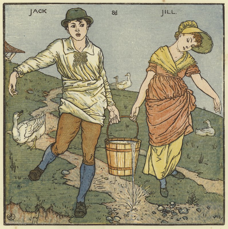 Jack og Jill af Walter Crane