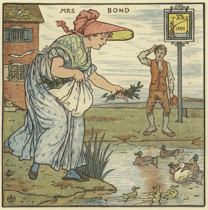 Fru Bond af Walter Crane