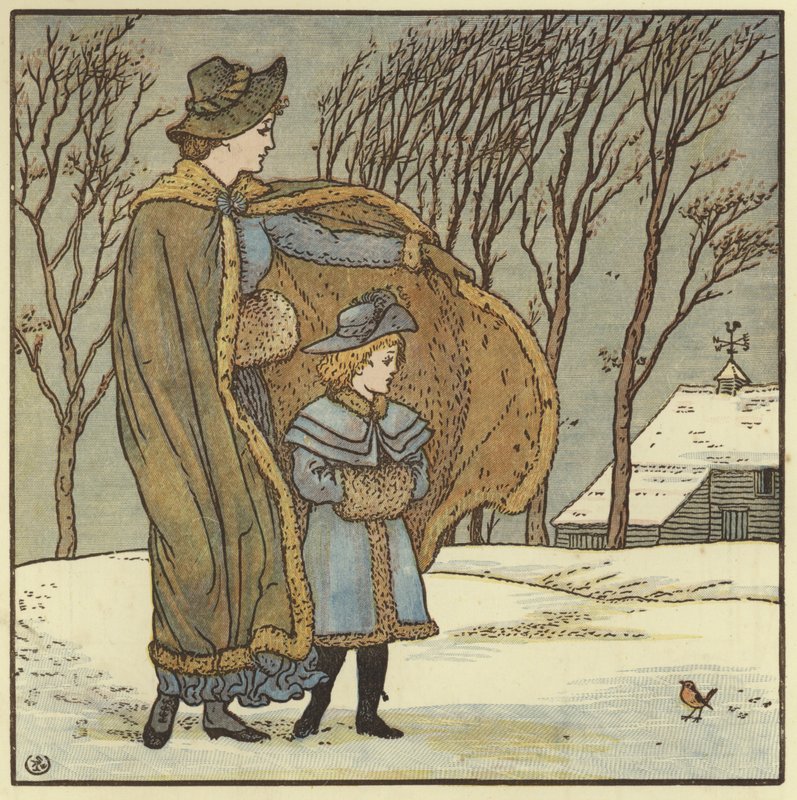 Nordenvinden blæser af Walter Crane