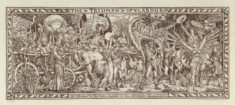 Arbejdets triumf af Walter Crane