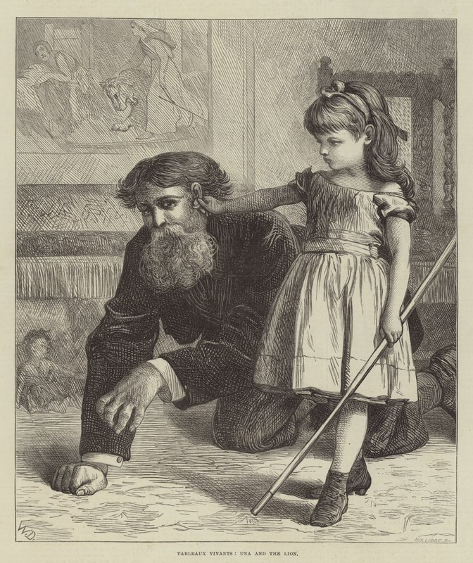 Tableaux Vivants, Una og Løven af Walter Duncan