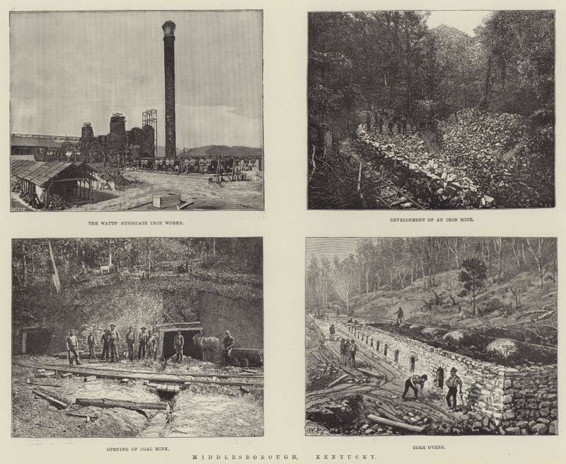 Middlesborough, Kentucky af Walter Paget