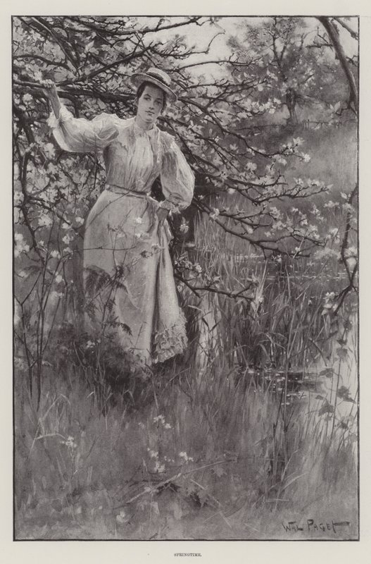 Forår af Walter Paget