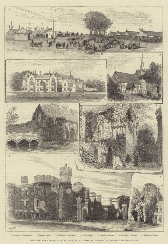 The Bath and West of England Agricultural Show ved Tunbridge Wells af Walter Paget