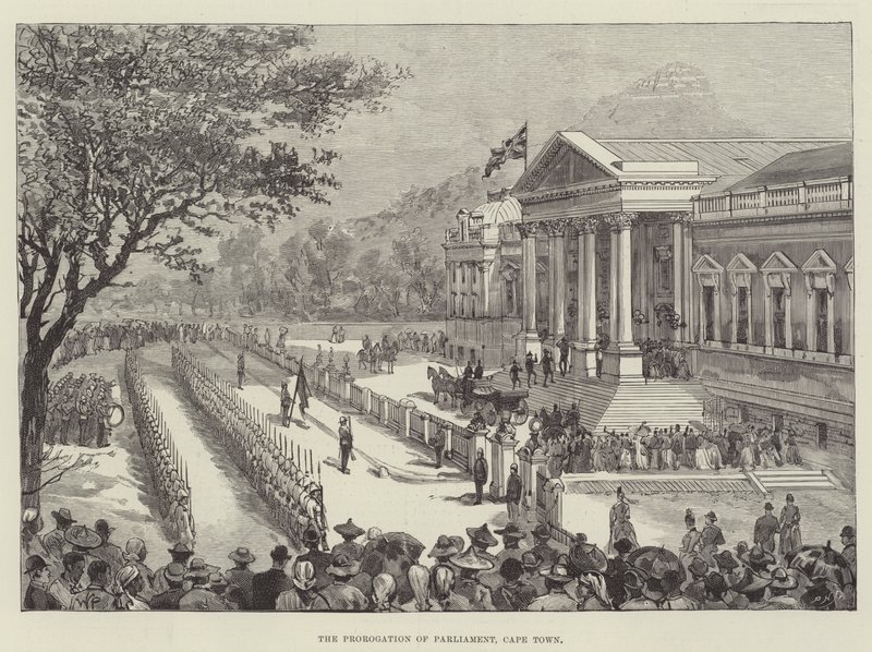 The Prorogation of Parliament, Cape Town af Walter Paget