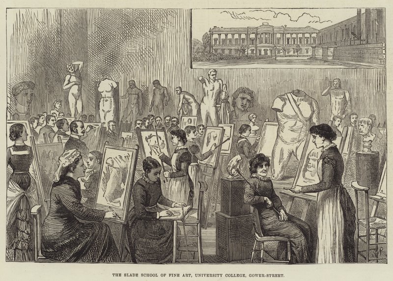 The Slade School of Fine Art, University College, Gower-Street af Walter Paget