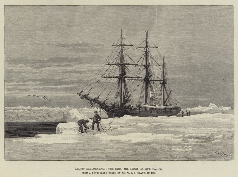 Arctic Exploration, Eira, Mr Leigh Smiths Yacht af Walter William May