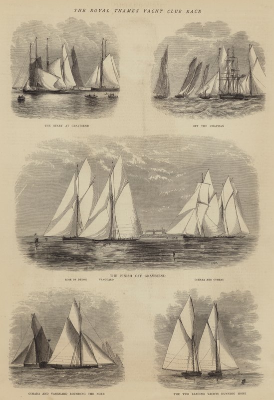 Royal Thames Yacht Club Race af Walter William May