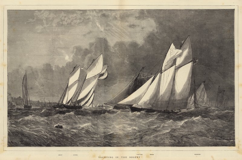Yachting i Solenten af Walter William May